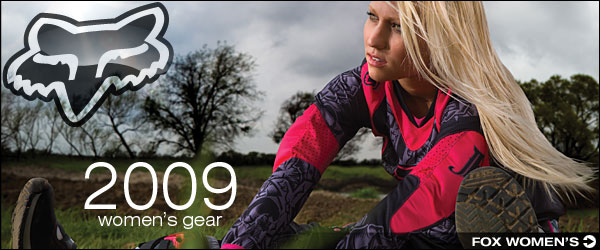 2009 Fox Women's MX Gear ad for Motorcycle-Superstore