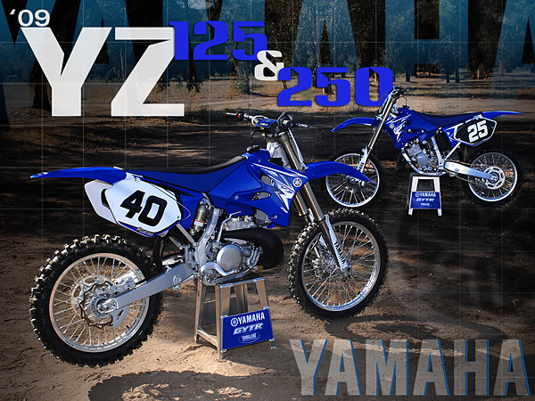 A graphic for Yamaha dirt bikes from Motorcycle-USA.